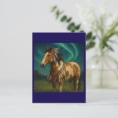 Native American Paint Horse Briefkaart - Hania (Staand voorkant)