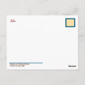 Native American Paint Horse Briefkaart - Koko (Achterkant)