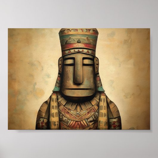 Native American Painting Poster (Voorkant)
