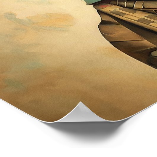 Native American Painting Poster (Hoek)