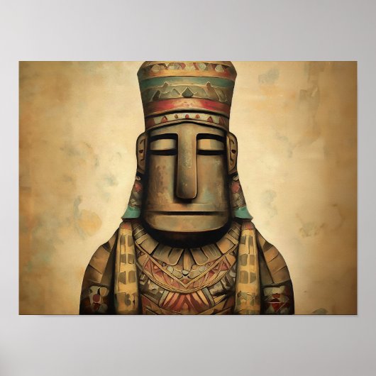 Native American Painting Poster (Voorkant)