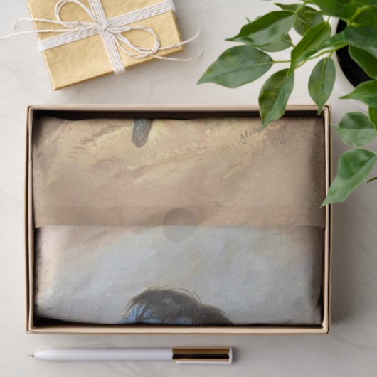 Native American  Painting White Plume Tissuepapier (Geschenk)