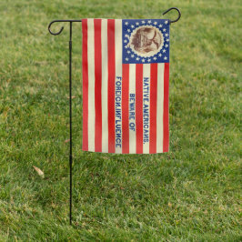 Native American Party Flag Tuinvlag