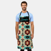 Native American patroon zonnestraal Schort (Gedragen)