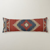 Native American Pattern 2 Lichaamskussen (Voorkant)