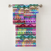 Native American Pattern Bad Handdoek (Insitu)