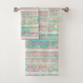 Native American Pattern Bad Handdoek (Insitu)