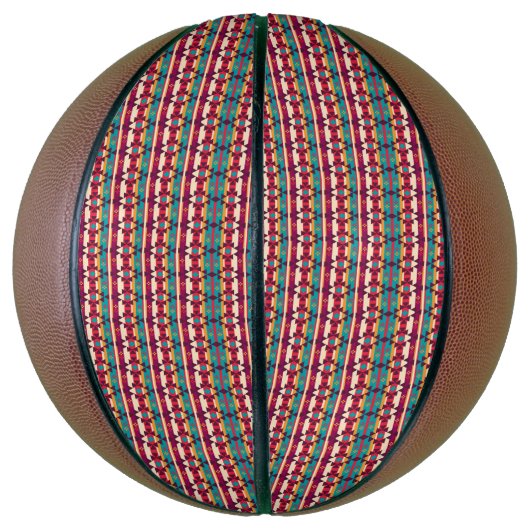 Native American Pattern Basketbal (Verticaal)