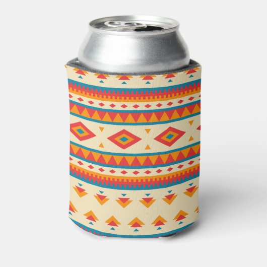Native American Pattern Blikjeskoeler (Blikje Achterkant)