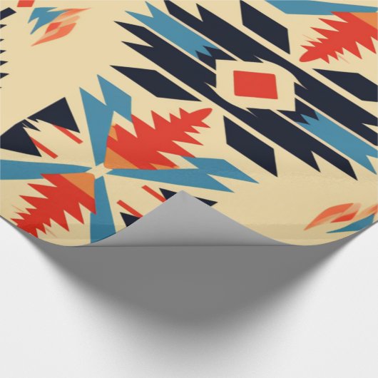 Native American Pattern Cadeaupapier (Hoek)