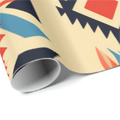 Native American Pattern Cadeaupapier (Rol Hoek)