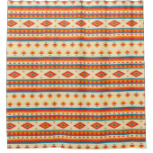 Native American Pattern Douchegordijn (Voorkant)