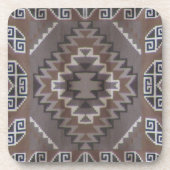 Native American Pattern Drankjes Onderzetter (Voorkant)
