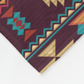 Native American Pattern Fleece Deken (Hoek)