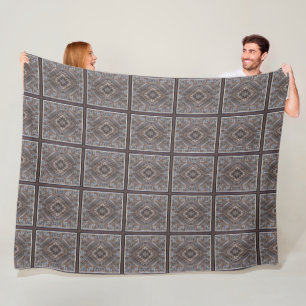 Native American Pattern Fleece Deken