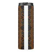 Native American Pattern Fleece Thermosbeker (Achterkant)
