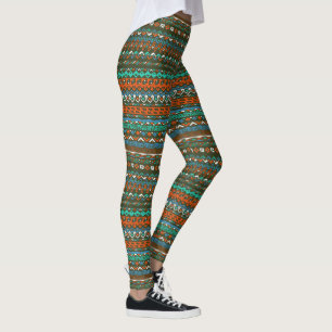 Native American Pattern Leggings