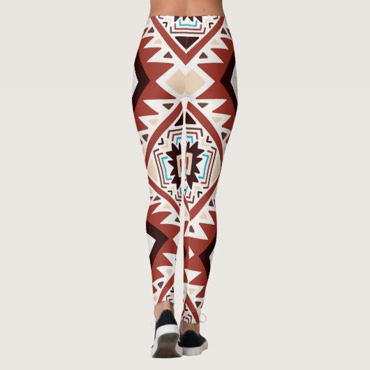 Native American Pattern Leggings (Achterkant)