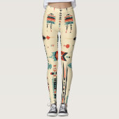 Native American Pattern Leggings (Voorkant)