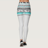 Native American Pattern met Drocatchers Leggings (Achterkant)