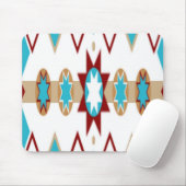 Native American Pattern Mousepad Muismat (Met muis)