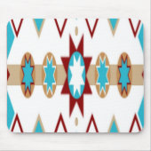 Native American Pattern Mousepad Muismat (Voorkant)
