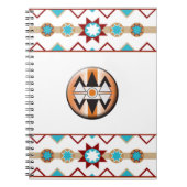 Native American Pattern Notitieboek (Voorkant)