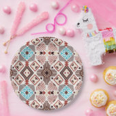 Native American Pattern Papieren Bordje (Feest)