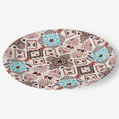 Native American Pattern Papieren Bordje (Gekanteld)