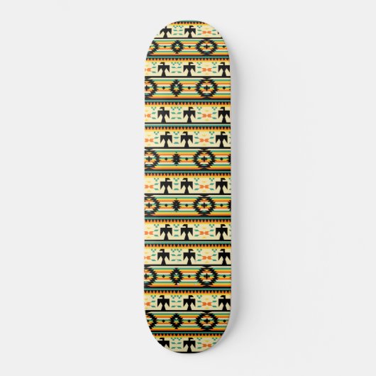 Native American Pattern Persoonlijk Skateboard (Voorkant)