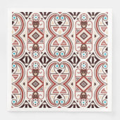 Native American Pattern Servet (Voorkant)