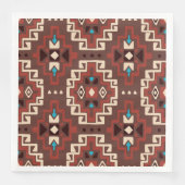 Native American Pattern Servet (Voorkant)
