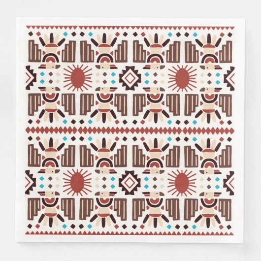 Native American Pattern Servet (Voorkant)