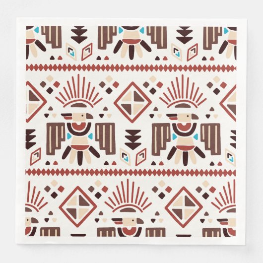 Native American Pattern Servet (Voorkant)