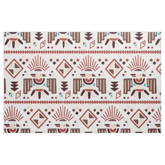 Native American Pattern Stof (Yard (91,4 cm))
