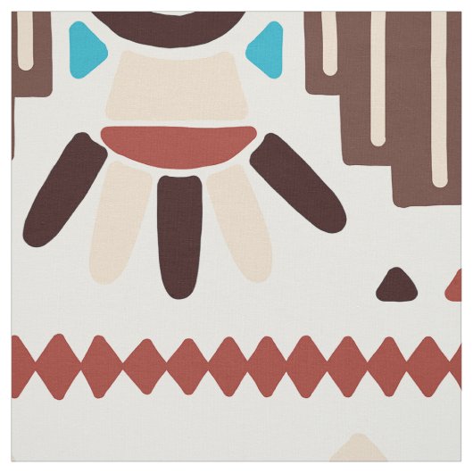 Native American Pattern Stof (Swatch)