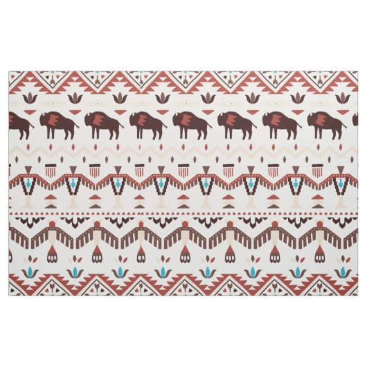 Native American Pattern Stof (Yard (91,4 cm))
