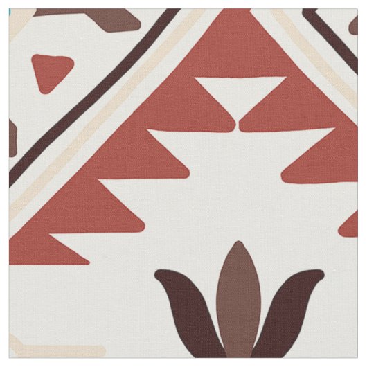 Native American Pattern Stof (Close Up)