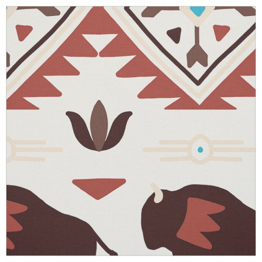 Native American Pattern Stof (Swatch)