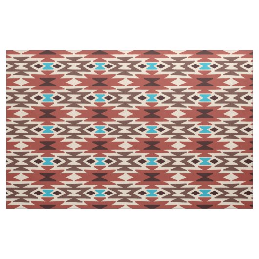 Native American Pattern Stof (Yard (91,4 cm))
