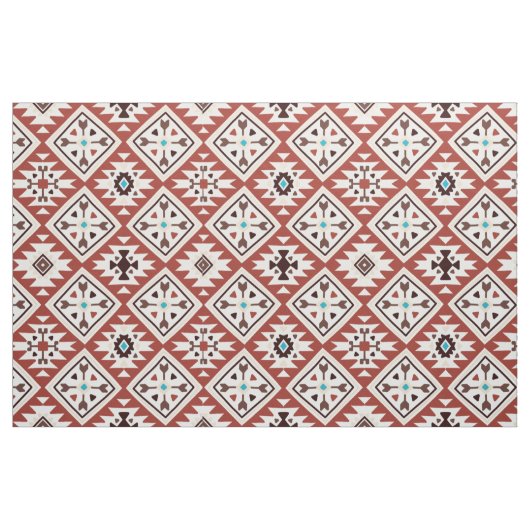 Native American Pattern Stof (Yard (91,4 cm))