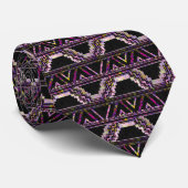 Native American Pattern Stropdas (Opgerold)