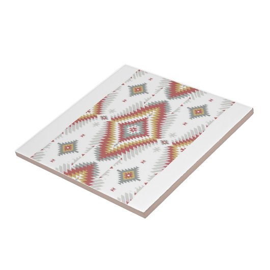 Native American Pattern Tegeltje (Zijkant)