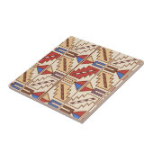 Native American Pattern Tegeltje (Zijkant)