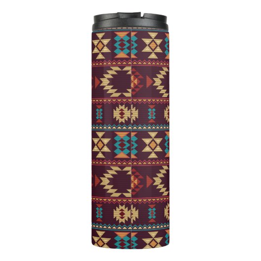 Native American Pattern Thermosbeker (Achterkant)