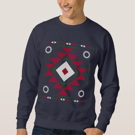 Native American Pattern Trui (Voorkant)