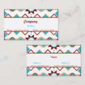 Native American Pattern Visitekaartje (Voorkant / Achterkant)