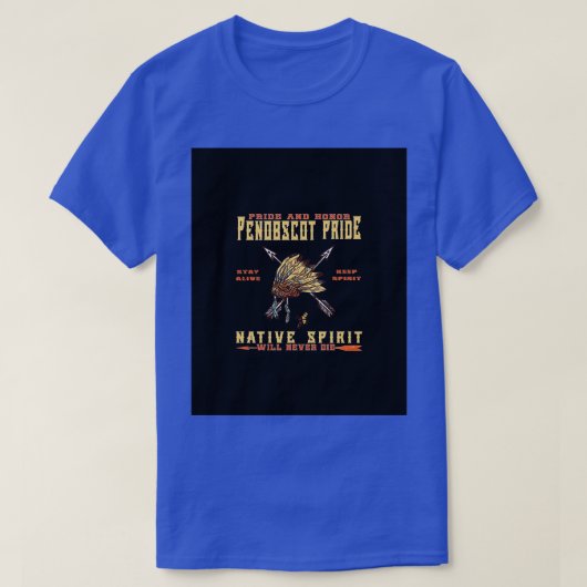 Native American penobscoscot pride Graphic T-shirt (Design voorkant)