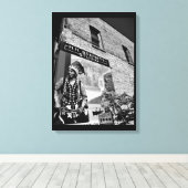 Native American Photo Canvas Afdruk (Insitu (Houten vloer))