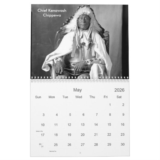 Native American Photos, Amerikaanse Indianen Kalender (Mei 2026)